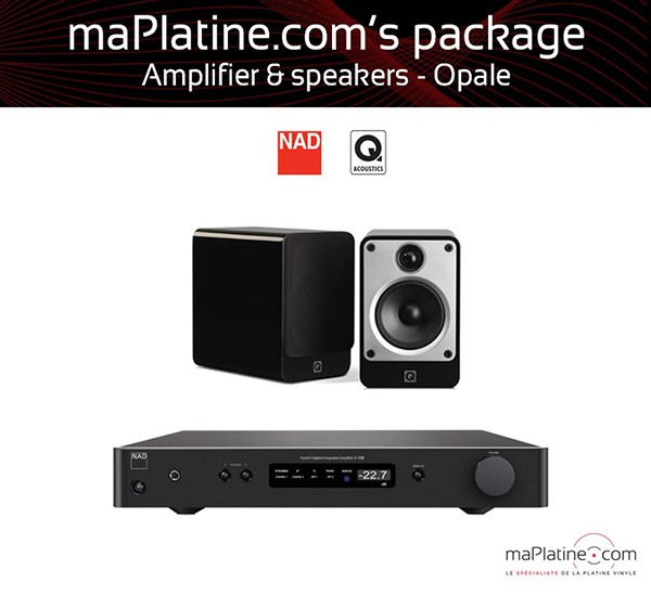 Opale amplifier and speaker package