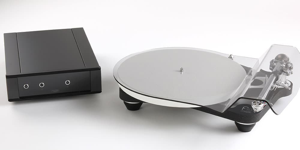 Rega Planar 10 turntable with ceramic platter and ultra-light tonearm