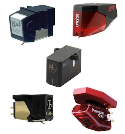 Phono cartridges for turntables