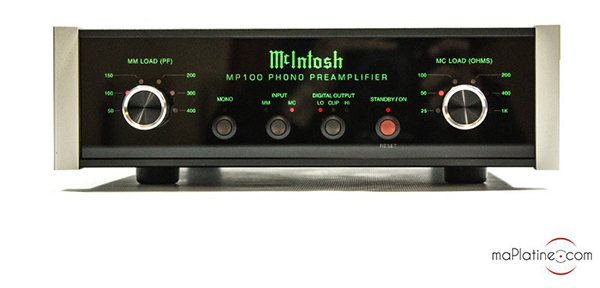 Préamplificateur phono Mc Intosh MP100