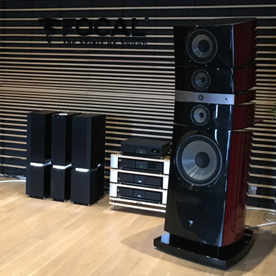 Photo Instagram de la visite des usines Focal/Naim Audio