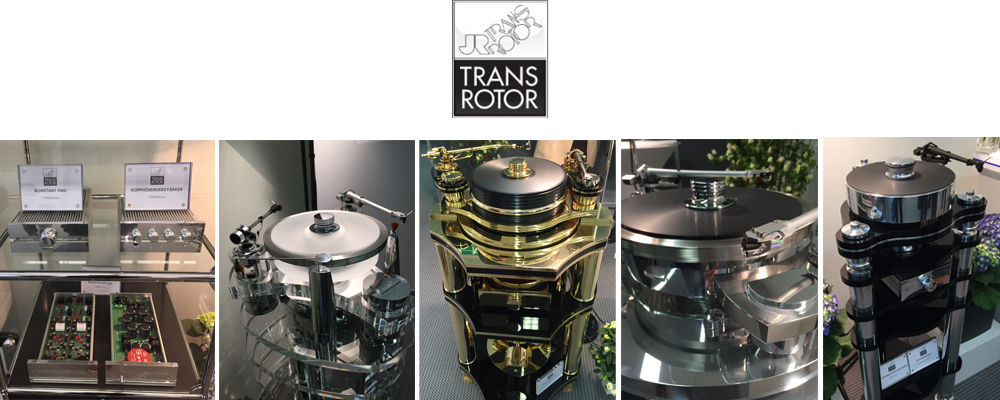 JR Transrotor au salon High End Munich 2016