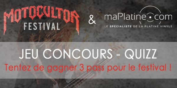 Gagnez des pass pour le Motocultor Festival !