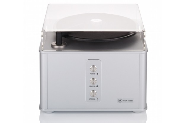 Machine à laver les disques Clearaudio Smart Matrix Pro Silver avec capôt