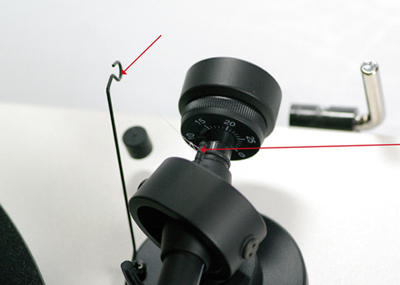 Reposition of the Antiskating