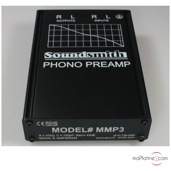 Préamplificateur phono Soundsmith MMP-3