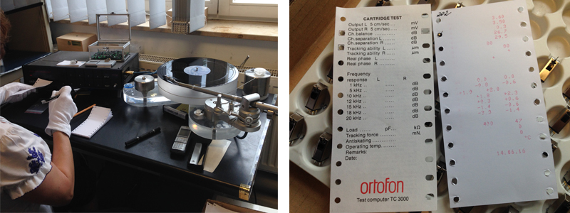 Les tests sur les cellules Hi-Fi Clearaudio