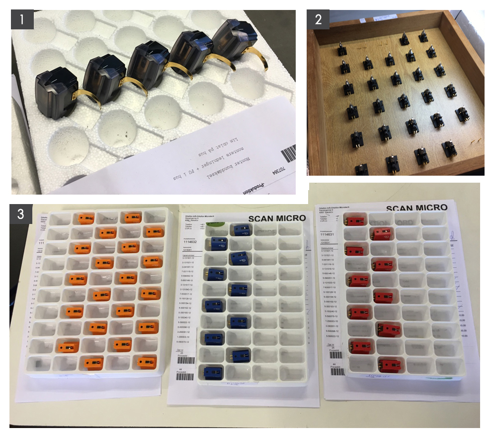 Assemblage des cellules Ortofon