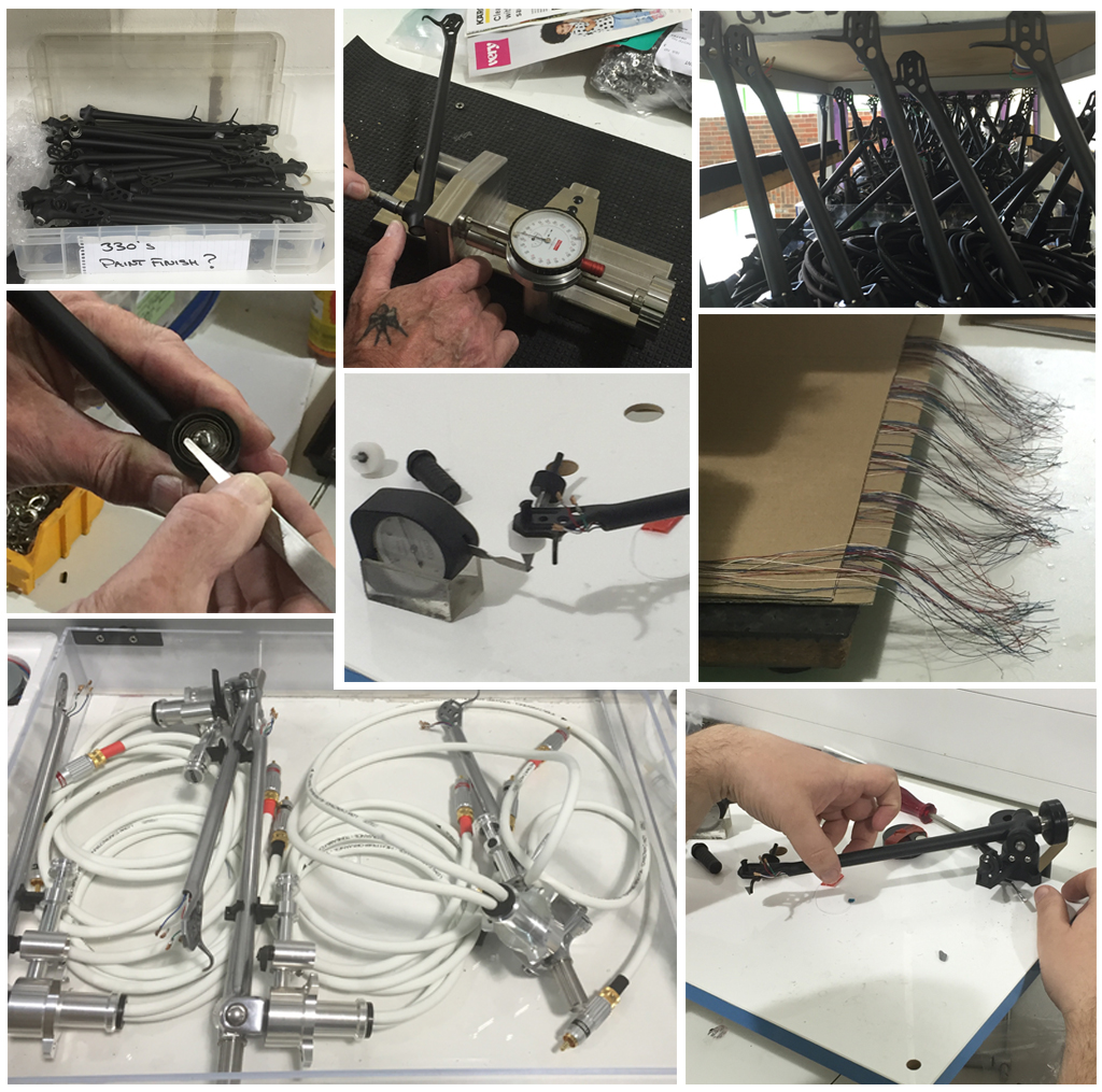 Fabrication des bras REGA